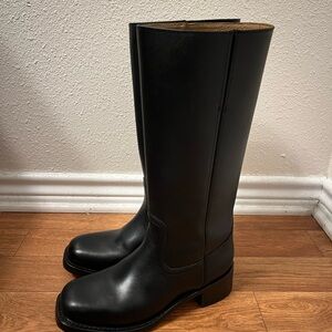 Black Frye campus boots